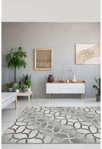 Dylan Grey Modern Abstract Rug