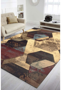 Eliza Modern Geometric Rug