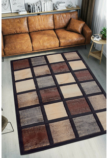 Eliza Modern Square Pattern Rug