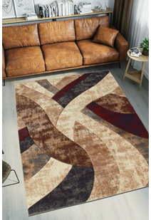 Eliza Carved Modern Wavy Rug