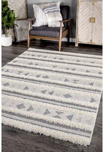 Evan Geometric Multi Texture Rug