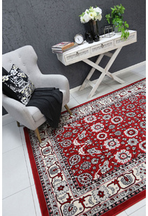 Emma Red Traditional Floral Rug