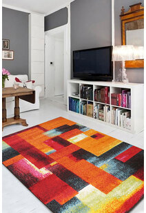 Ellen Modern Brush Stroke Rug