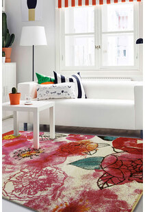 Ellen Watercolor Floral Rug