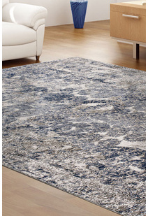 Eris Navy Multi Textured Rug