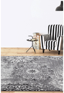 Fabian Ornament Dk Grey Rug