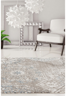 Fabian Ornament Beige Rug
