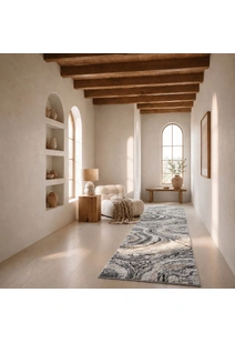 Fantasy Modern Marble Rug