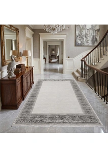 Fendi Geometric Border Rug