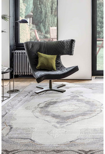 Fendi Emobossed Medallion Rug