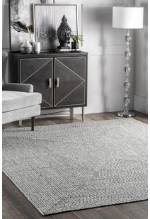 San Pietro Plain Hand Braided Rug