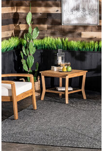 San Pietro Black Hand Braided Rug
