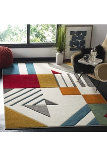 Freya Modern Geometric Rug