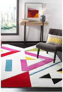 Freya Geometric Modern Rug