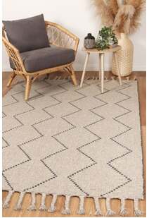 Gemma Moroccan Tassel Rug