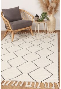 Gemma Moroccan Tassel Rug