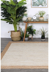 Harrold Ivory Woven Jute Rug