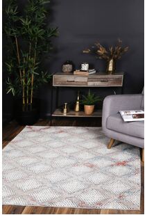 Haze Contemporary Trellis Rug