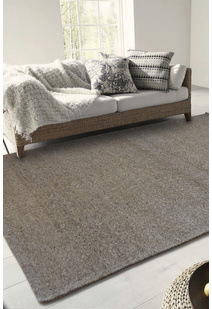 Harper Plain Brown Flatweave Rug