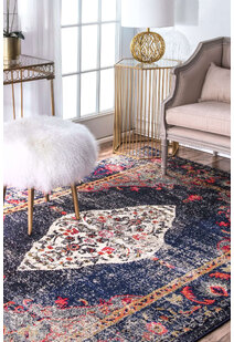 Hank Transitional Medallion Rug