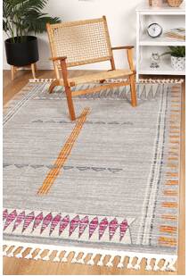 Inti Moroccan Tribal Fringed Rug