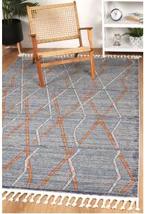 Inti Moroccan Tribal Fringed Rug