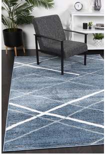 Kelly Striped Abstract Rug