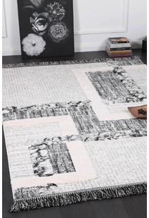 Kevin Grey Moroccan Tribal Rug