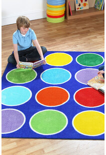 Kids Square Placement Rug