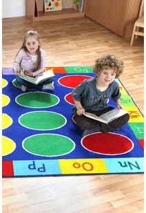 Kids Alphabet Placement Rug