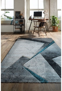 Lucia Carved Modern Abstract Rug