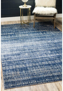 Dark Navy Blue Silver Grey Rugs Small Extra Large Living Room Soft Floor Carpet 
