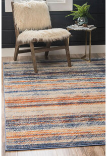 Lisa Contemporary Striped Rug