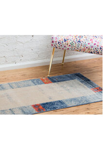 Lisa Contemporary Border Rug