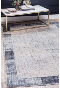 Lisa Contemporary Border Rug