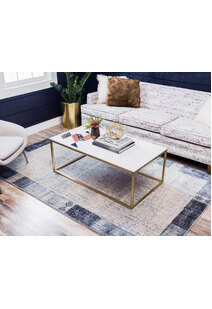 Lisa Contemporary Border Rug