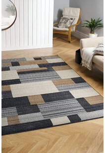 Lush Modern Geometric Rug
