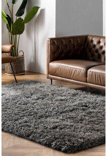 Luxe Thick Plain Shaggy Rug