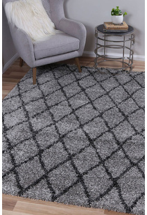 Lusso Moroccan Diamond Rug