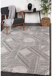 Lyla Geometric Lattice Design Rug