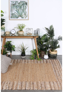 Massimo Beige Hand Woven Rug