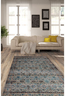 Melanie Traditional Blue Rug