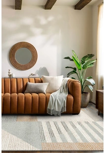 Mineral Geometric Rug MIN22003-U