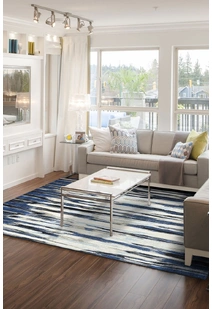 Melissa Contemporary Striped Rug