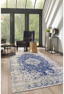 Messi Blue Classic Overdyed Rug