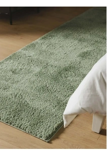 Mojito Plain Green Shaggy Rug