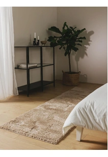 Mojito Plain Brown Shaggy Rug