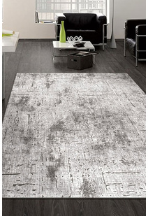 Morris Grey Contemporary Rug