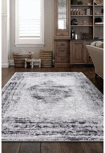 Morris Grey Contemporary Rug
