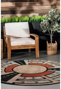 Mystique Round Rug MYS499-X
